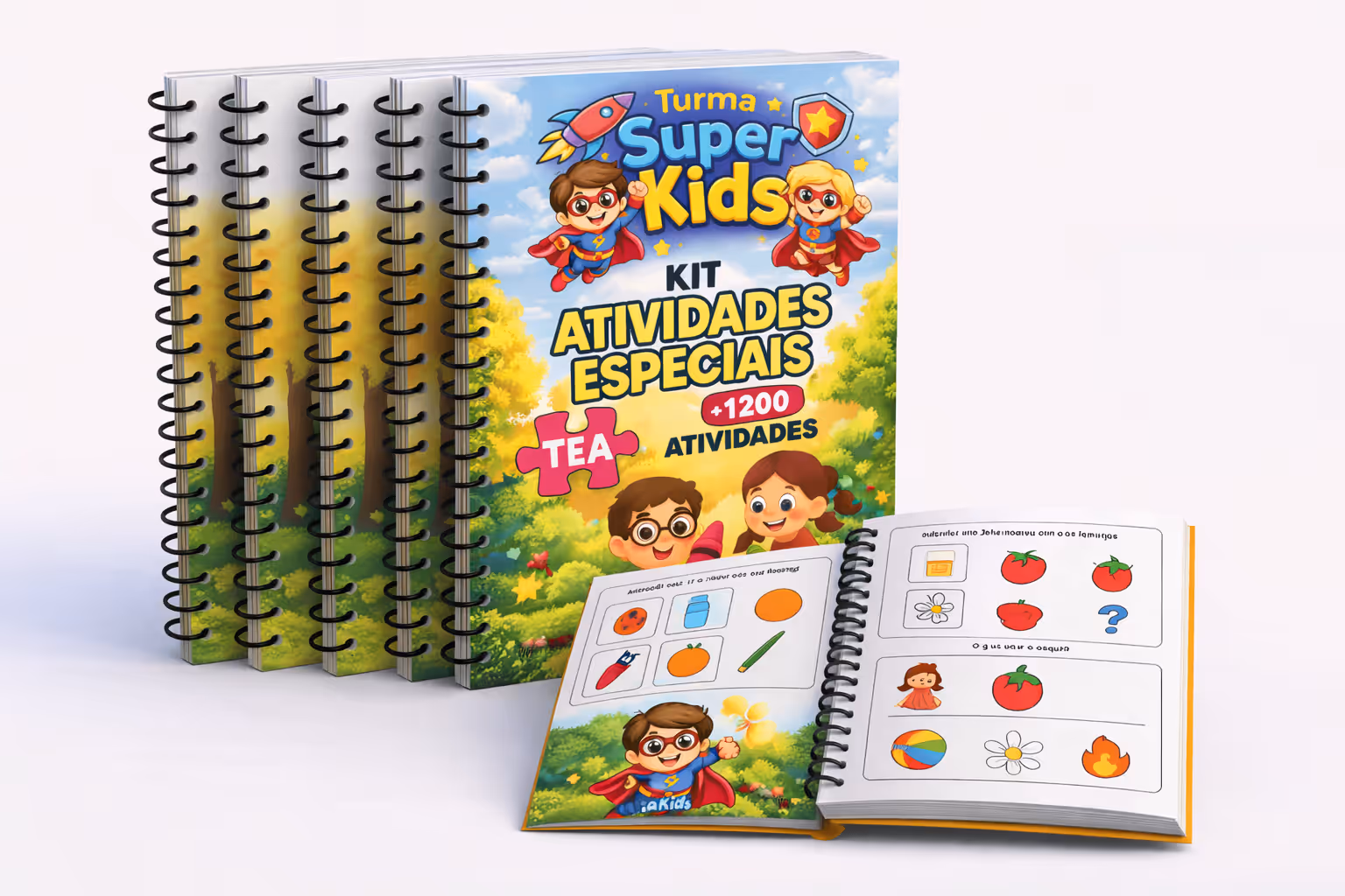 Kit Especial TEA + 1200 Atividades